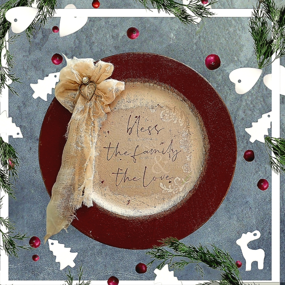 Handpainted Decorative Plate